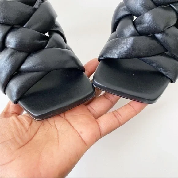 NWOT zara padded black heels - Picture 13 of 13